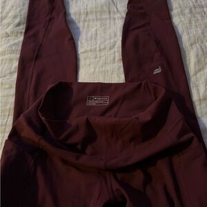 Fabletics Deep Red Leggings